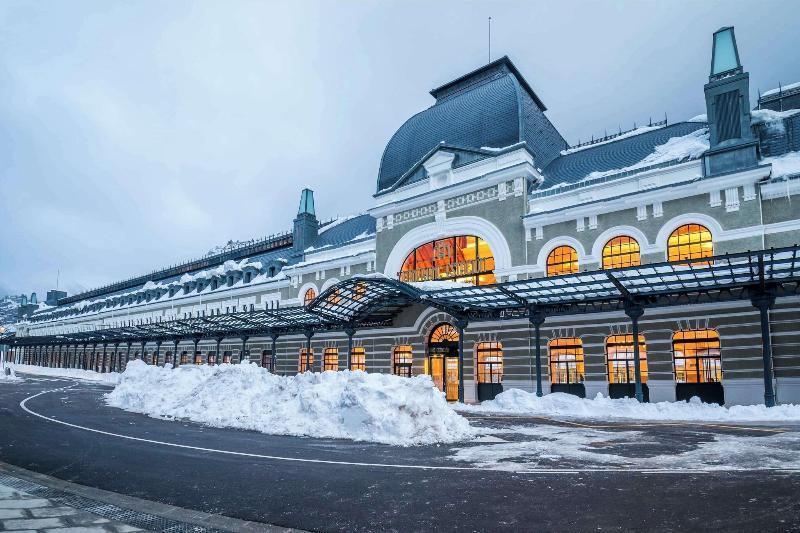 Canfranc Estacion Royal Hideaway Hotel Exterior foto