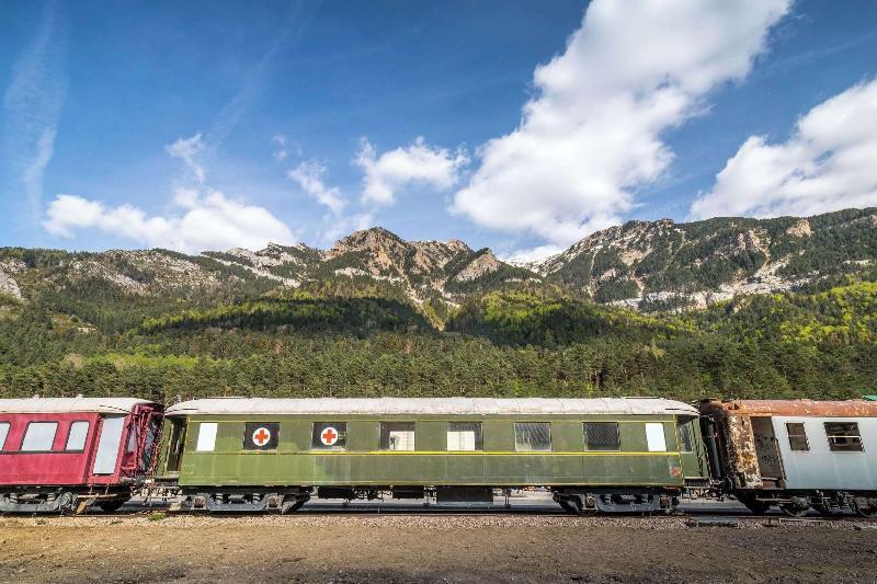 Canfranc Estacion Royal Hideaway Hotel Exterior foto